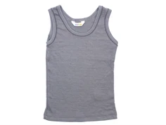 Joha grey undertrøje merinould/silke med blonde